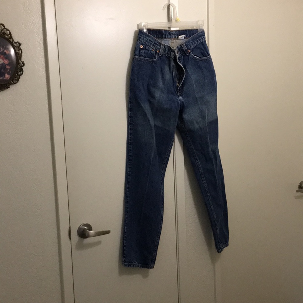 Vintage Levi 550 Denim Blue Jeans. 8Reg Highwaist